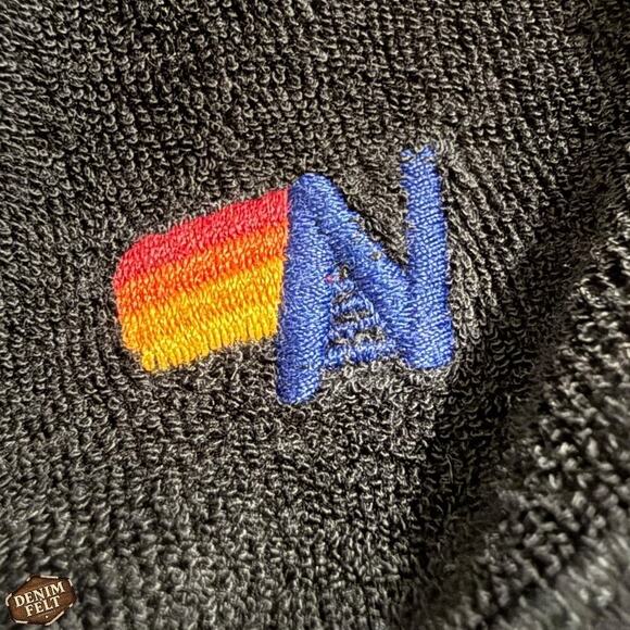 Aviator Nation Black Toddler/Youth Rainbow Stripe Velour Longe Shorts Size 6 - Picture 6 of 9